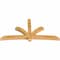 Ekena Millwork Davenport Rough Sawn Timber Gable Bracket, Western Red Cedar, 108"W x 54"H x 6"D x 6"F, 12/12 Pitch GBW108X54X0606DAV00RWR - alternate 4